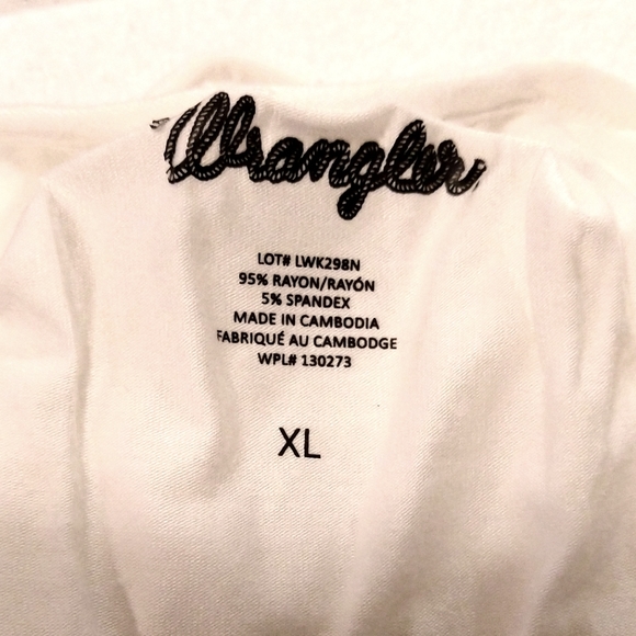 NWOT Wrangler Cactus Western Style Tank Top Extra Large "Go Rest On It" - Picture 3 of 6